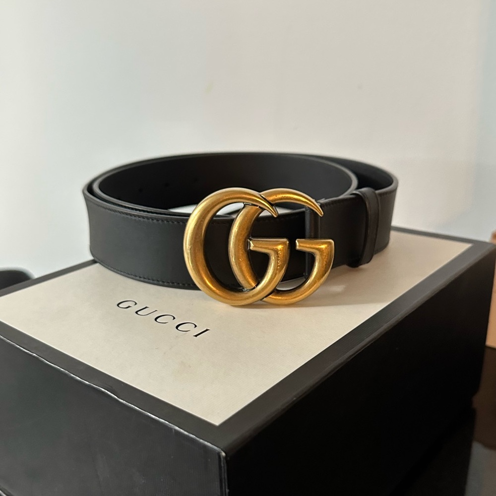 AUTHENTIC 2015 RE-EDITION WIDE LEATHER BELT